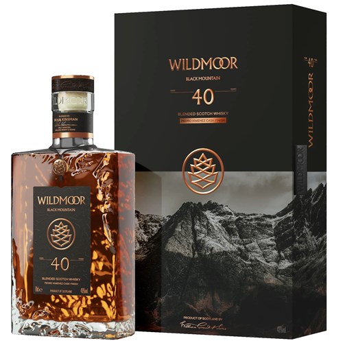 Wildmoor 40 Year Old Rugged Mountain Blended Scotch Whisky 70cl